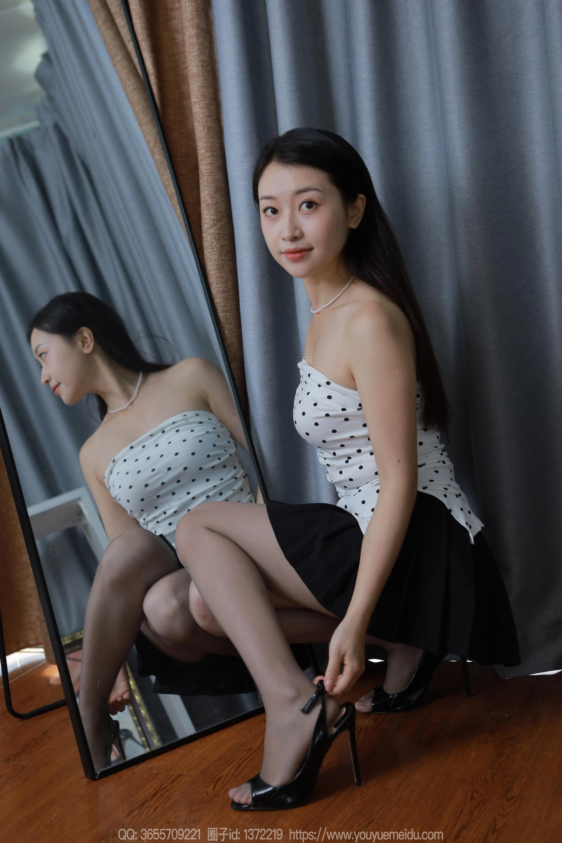 [IESS异思趣向] 2024.06.26 丝享家 1778 小婕《波点套装》 1